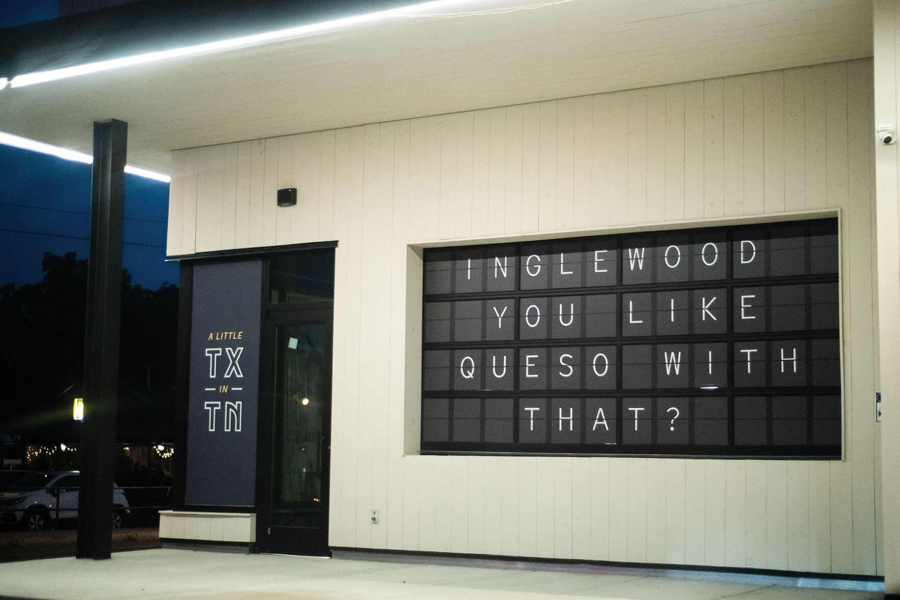 Exterior of Ladybird in Riverside Village